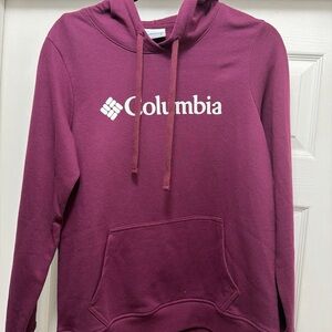 Columbia Women's Maroon Hoodie Sweater